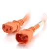 Cables to Go 1Ft (0.3M) 18Awg Power Cord (Iec320C14 To Iec320C13) - Orange Clearance