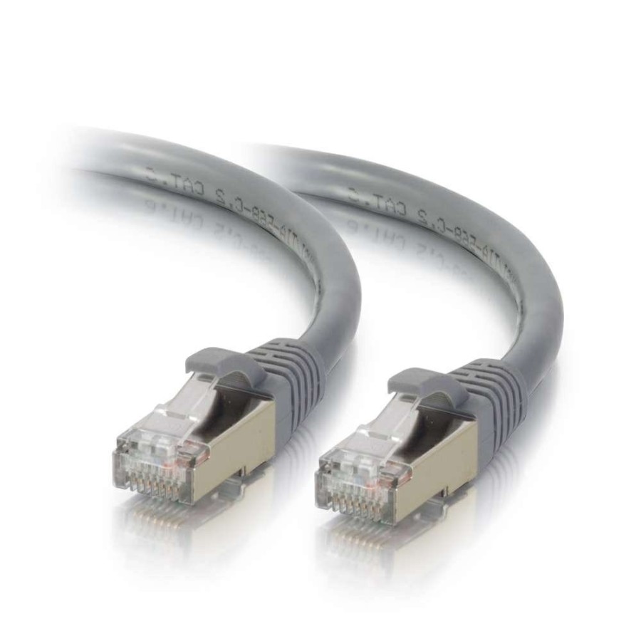 Cables to Go 10Ft (3M) Cat5E Snagless Shielded (Stp) Ethernet Network Patch Cable - Gray Online