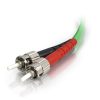 Cables to Go 3.3Ft (1M) St-St 62.5/125 Om1 Duplex Multimode Pvc Fiber Optic Cable - Green Wholesale