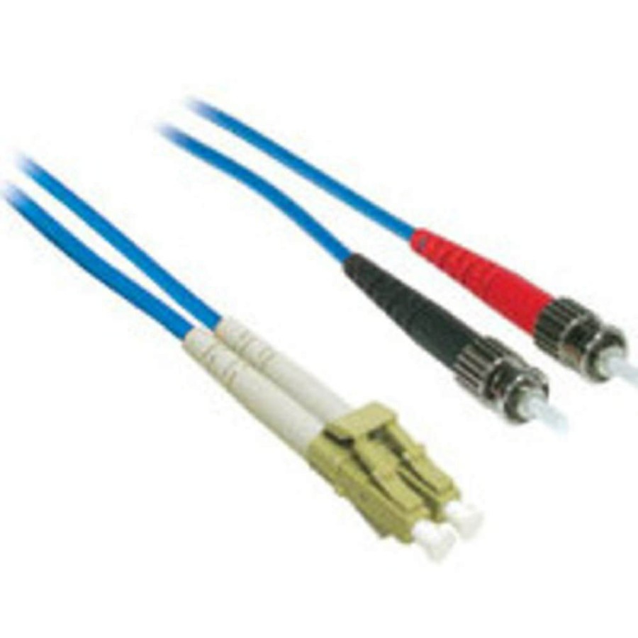 Cables to Go 16.4Ft (5M) Lc-St 62.5/125 Om1 Duplex Multimode Pvc Fiber Optic Cable (Taa Compliant) - Blue Clearance