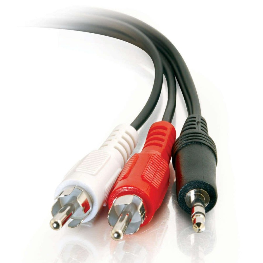 Cables to Go 12Ft (3.7M) Value Series One 3.5Mm Stereo Male To Two Rca Stereo Male Y-Cable Clearance