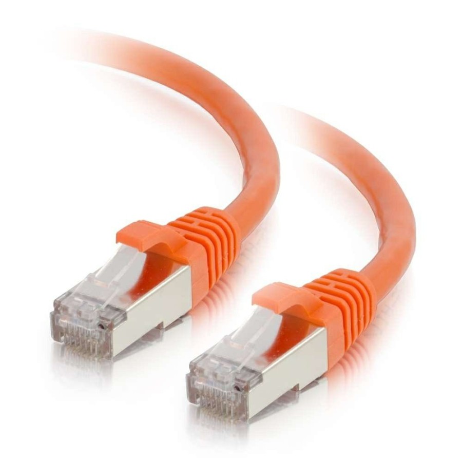 Cables to Go 10Ft (3M) Cat6 Snagless Shielded (Stp) Ethernet Network Patch Cable - Orange Online