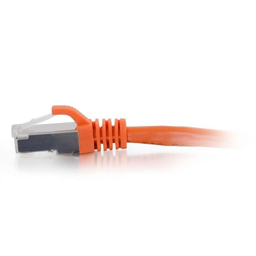 Cables to Go 10Ft (3M) Cat6 Snagless Shielded (Stp) Ethernet Network Patch Cable - Orange Online