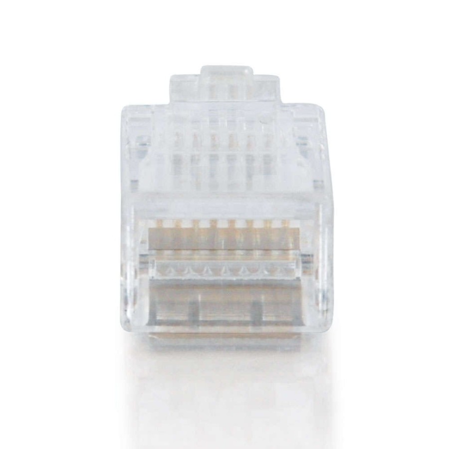 Cables to Go Rj45 Cat5 8X8 Modular Plug For Flat Stranded Cable Multipack (25-Pack) Hot