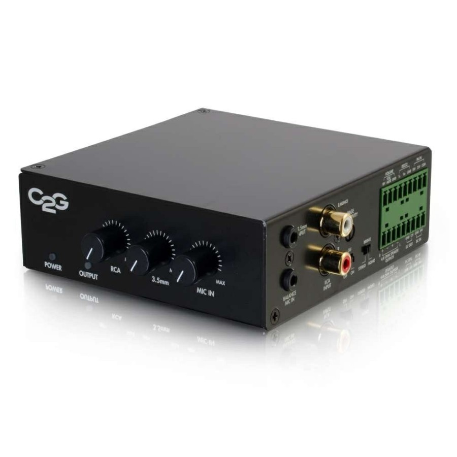 Cables to Go 8 Ohm 50W Audio Amplifier - Plenum Rated (Taa Compliant) Clearance