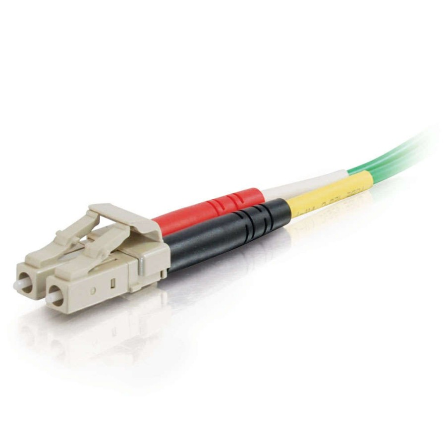 Cables to Go 9.8Ft (3M) Lc-Lc 62.5/125 Om1 Duplex Multimode Pvc Fiber Optic Cable - Green New