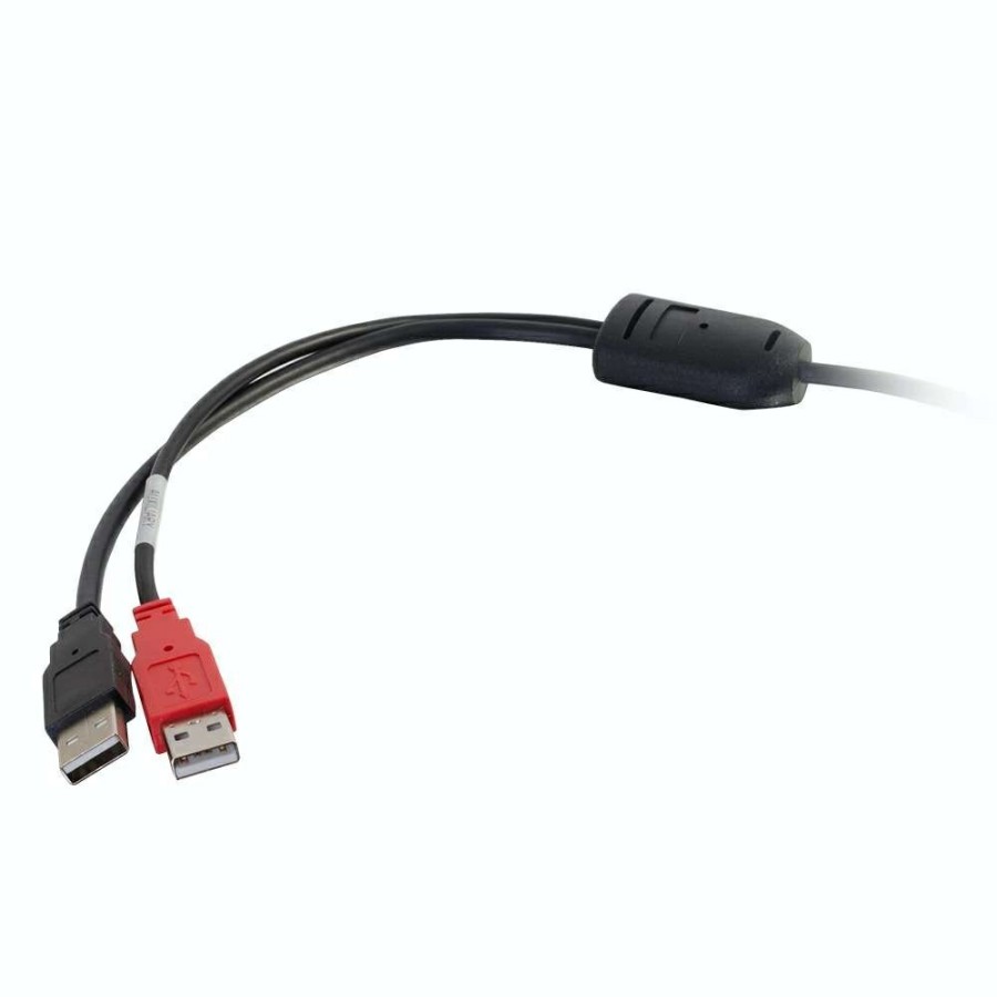 Cables to Go 6Ft (1.8M) Usb 2.0 One B Male To Two A Male Y-Cable Best