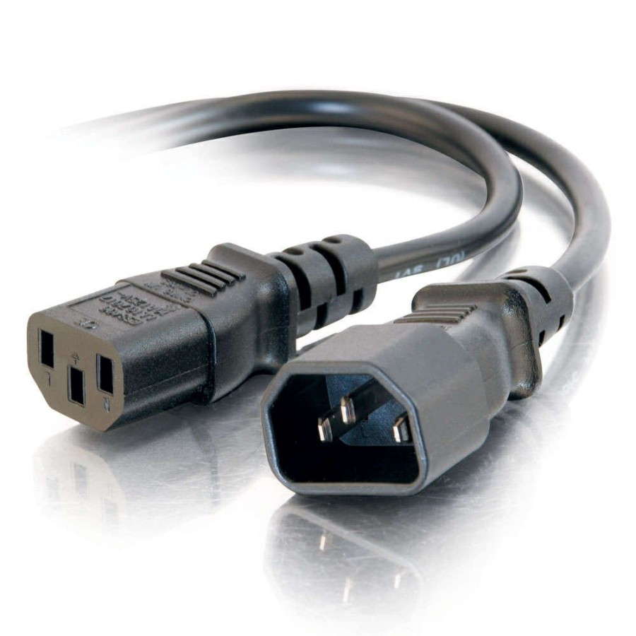 Cables to Go 10Ft (3M) 18 Awg Computer Power Extension Cord (Iec320C14 To Iec320C13) (Taa Compliant) Online