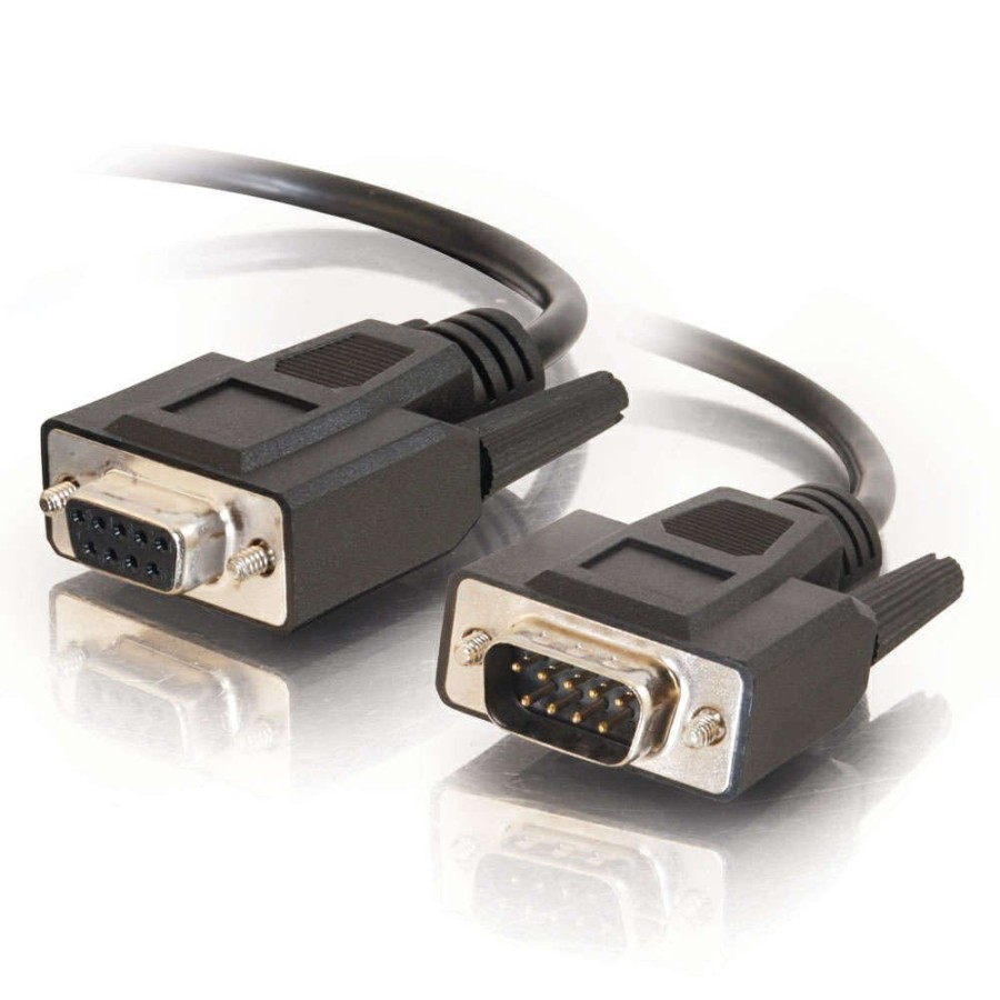 Cables to Go 3Ft (0.9M) Db9 M/F Serial Rs232 Extension Cable - Black Online