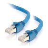 Cables to Go 75Ft (22.8M) Cat6 Snagless Solid Shielded Ethernet Network Patch Cable - Blue Hot