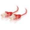 Cables to Go 3Ft (0.9M) Cat6 Snagless Unshielded (Utp) Slim Ethernet Network Patch Cable - Red Clearance