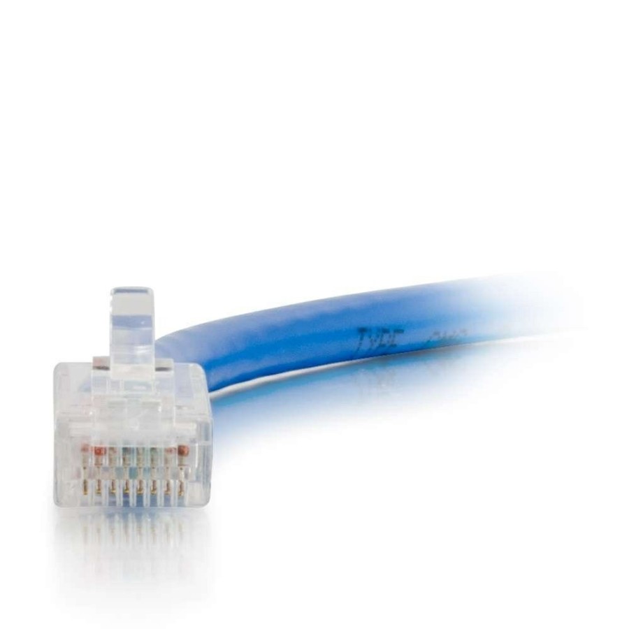 Cables to Go 25Ft (7.6M) Cat5E Non-Booted Unshielded (Utp) Ethernet Network Patch Cable - Blue New