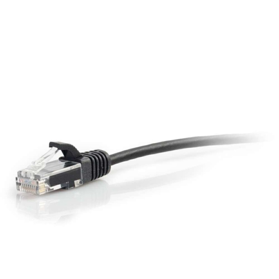 Cables to Go 0.5Ft (0.15M) Cat6 Snagless Unshielded (Utp) Slim Ethernet Network Patch Cable - Black Online