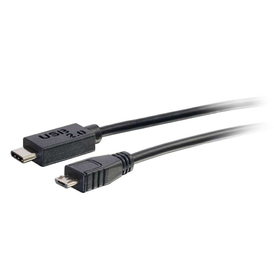 Cables to Go 6Ft (1.8M) Usb 2.0 Usb-C To Usb Micro-B Cable M/M - Black Wholesale