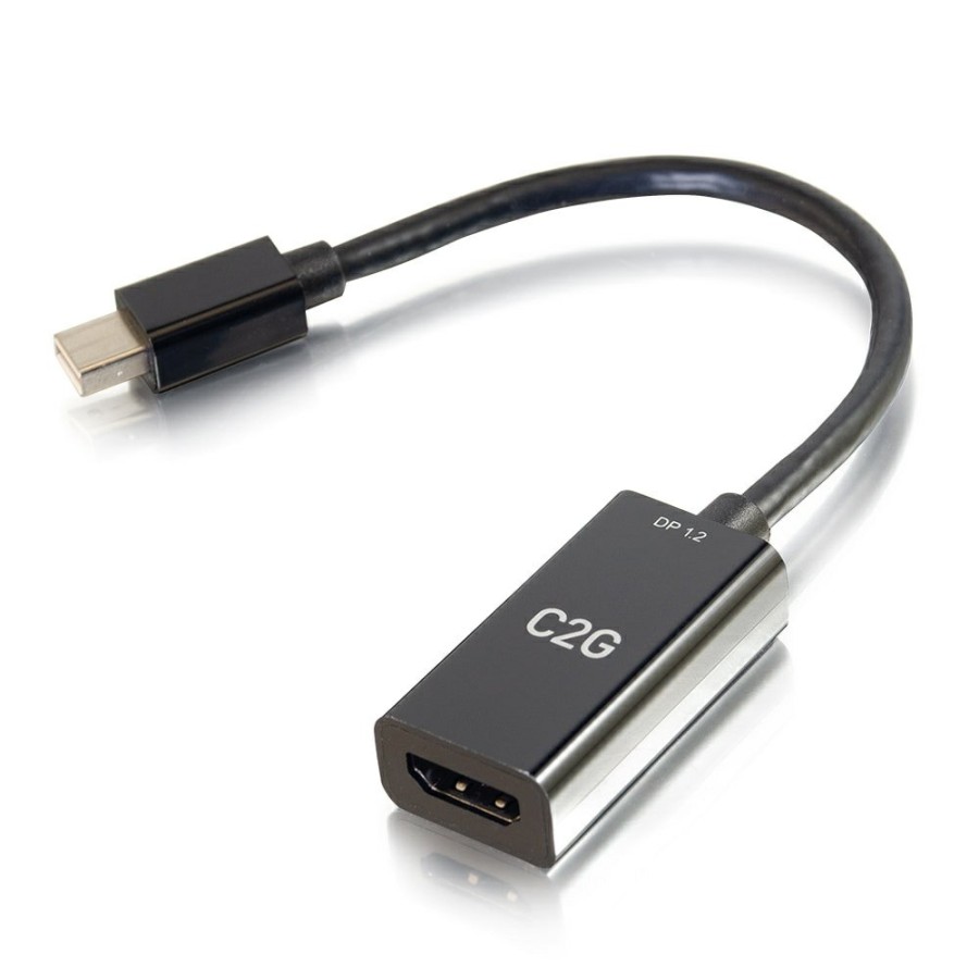 Cables to Go 8In Mini Displayport Male To Hdmi® Female Passive Adapter Converter - 4K 30Hz New