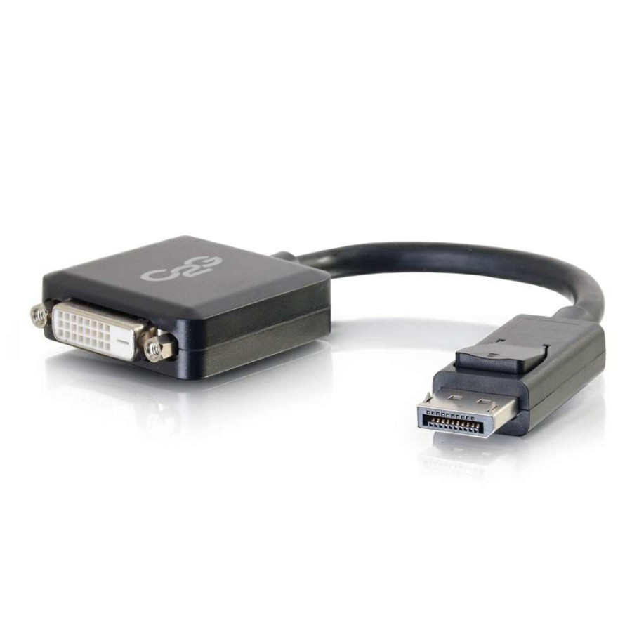 Cables to Go 8In Displayport Male To Single Link Dvi-D Female Adapter Converter - Black Best