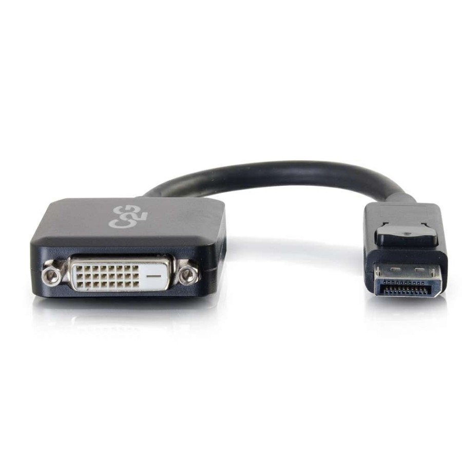 Cables to Go 8In Displayport Male To Single Link Dvi-D Female Adapter Converter - Black Best