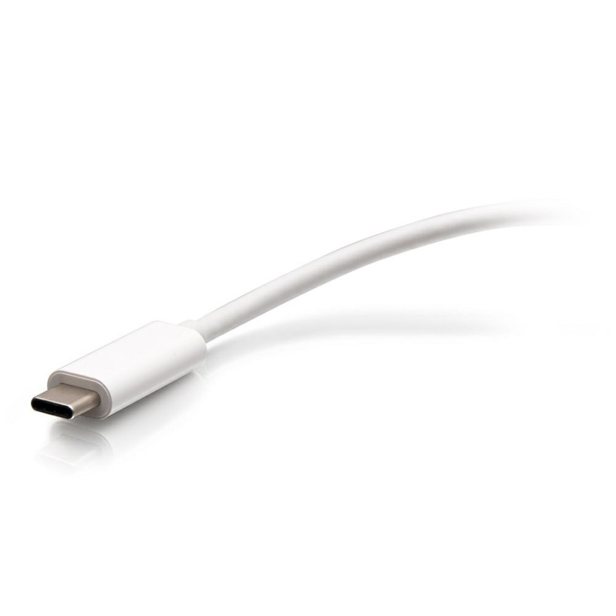 Cables to Go Usb-C® To Hdmi®, Vga, Usb-A, And Rj45 Multiport Adapter - 4K 30Hz - White Best