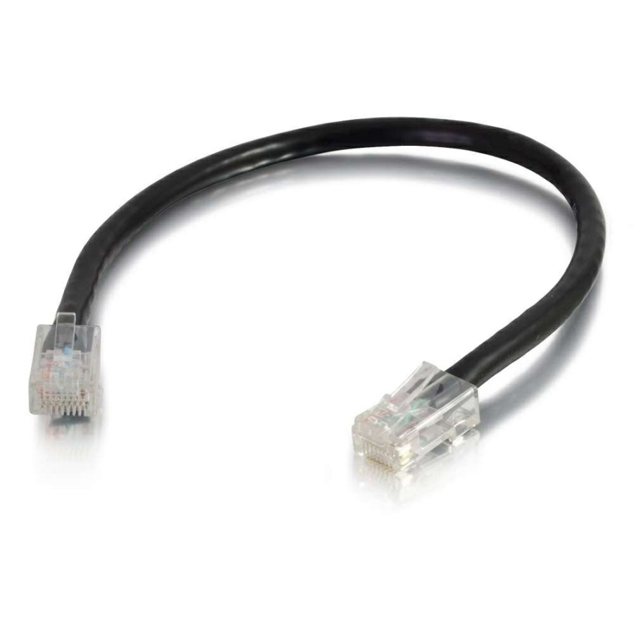 Cables to Go 25Ft (7.6M) Cat5E Non-Booted Unshielded (Utp) Ethernet Network Patch Cable - Black Best