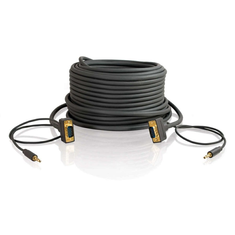 Cables to Go 12Ft (3.7M) Flexima Vga + 3.5Mm A/V Cable M/M - In-Wall Cl3-Rated Online