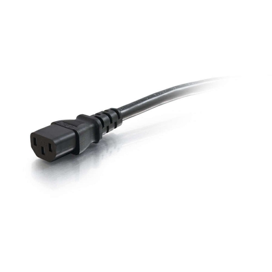 Cables to Go 2Ft (0.6M) 18 Awg Hospital Grade Power Cord (Nema 5-15P To Iec320C13) (Taa Compliant) - Black Online