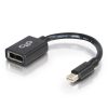 Cables to Go 0.5Ft (0.15M) Mini Displayport Male To Displayport Female Adapter Converter 4K 30Hz - Black Best