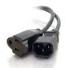 Cables to Go 2Ft (0.6M) 16 Awg Monitor Power Adapter Cord (Iec320C14 To Nema 5-15R) (Taa Compliant) Online