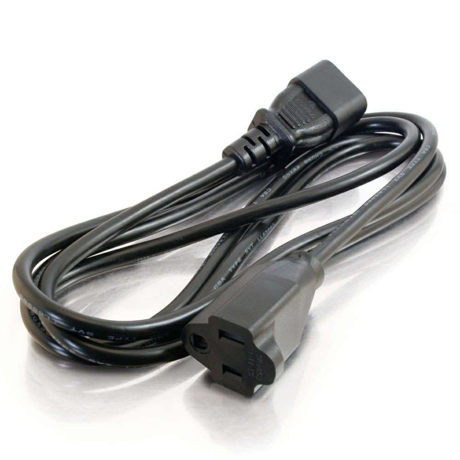 Cables to Go 2Ft (0.6M) 16 Awg Monitor Power Adapter Cord (Iec320C14 To Nema 5-15R) (Taa Compliant) Online