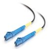 Cables to Go 6.6Ft (2M) Lc-Lc 9/125 Os2 Simplex Single-Mode Pvc Fiber Optic Cable (Taa Compliant) - Black Wholesale