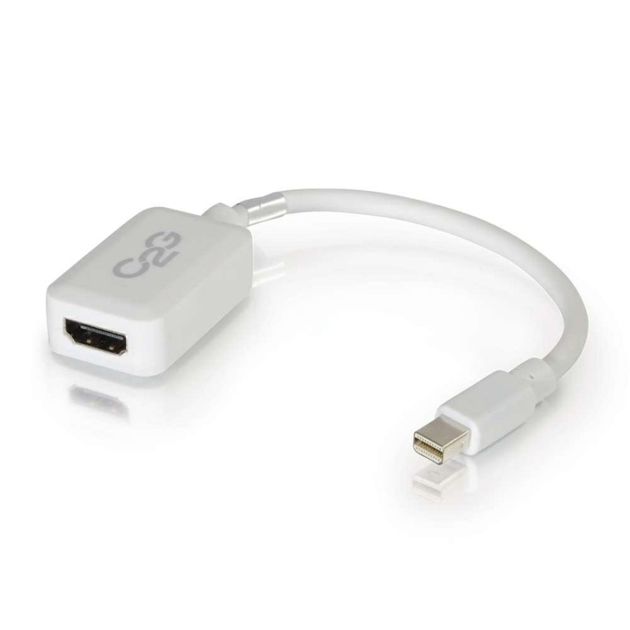 Cables to Go 8In Mini Displayport Male To Hdmi Female Adapter Converter - White Best