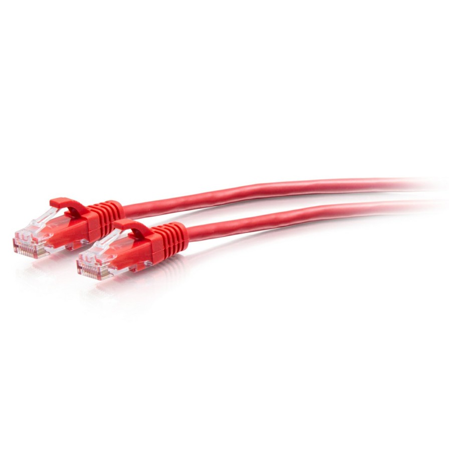 Cables to Go 15Ft (4.5M) Cat6A Snagless Unshielded (Utp) Slim Ethernet Network Patch Cable - Red Online