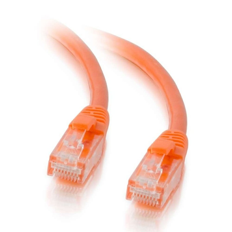 Cables to Go 100Ft (30.5M) Cat5E Snagless Unshielded (Utp) Ethernet Network Patch Cable - Orange Online