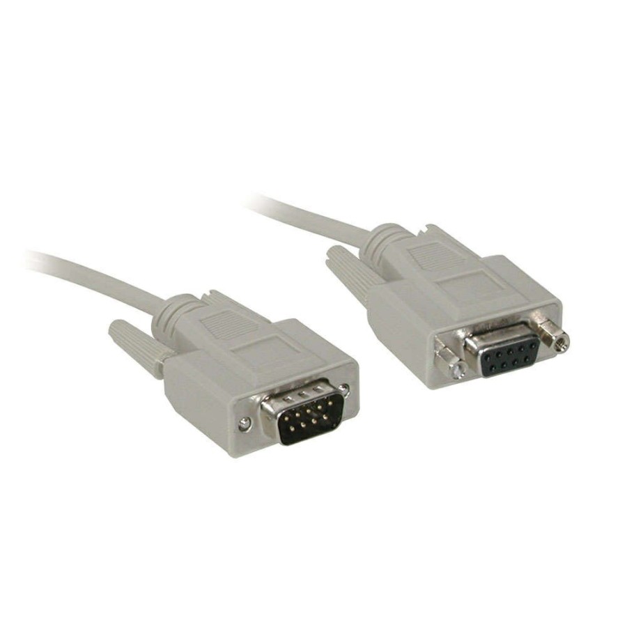 Cables to Go 6Ft (1.8M) Db9 M/F Serial Rs232 Extension Cable - Beige Online