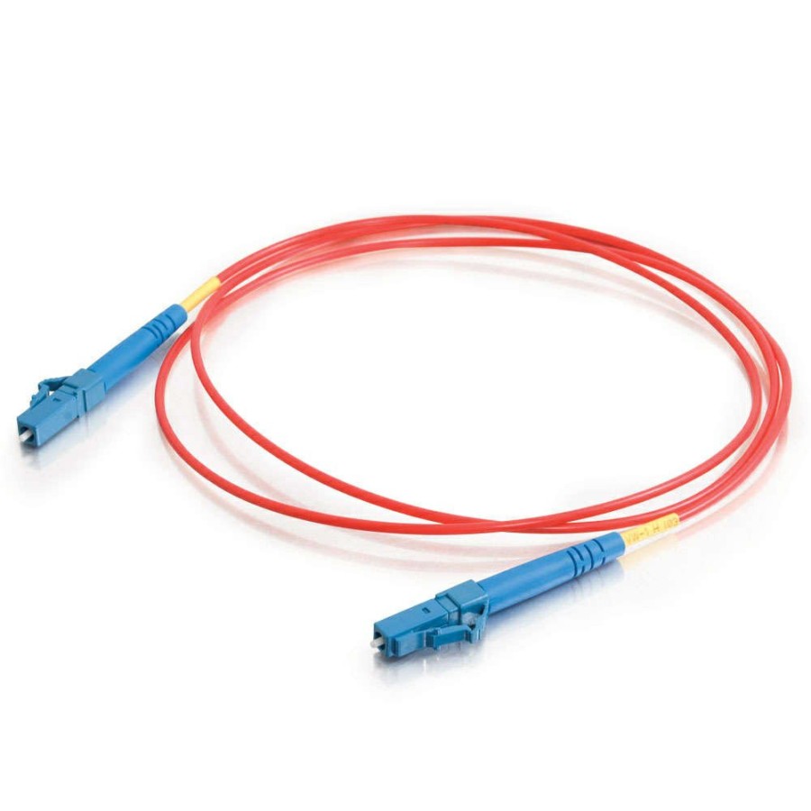 Cables to Go 3.3Ft (1M) Lc-Lc 9/125 Os2 Simplex Single-Mode Fiber Optic Cable (Taa Compliant) - Plenum Cmp-Rated - Red Wholesale