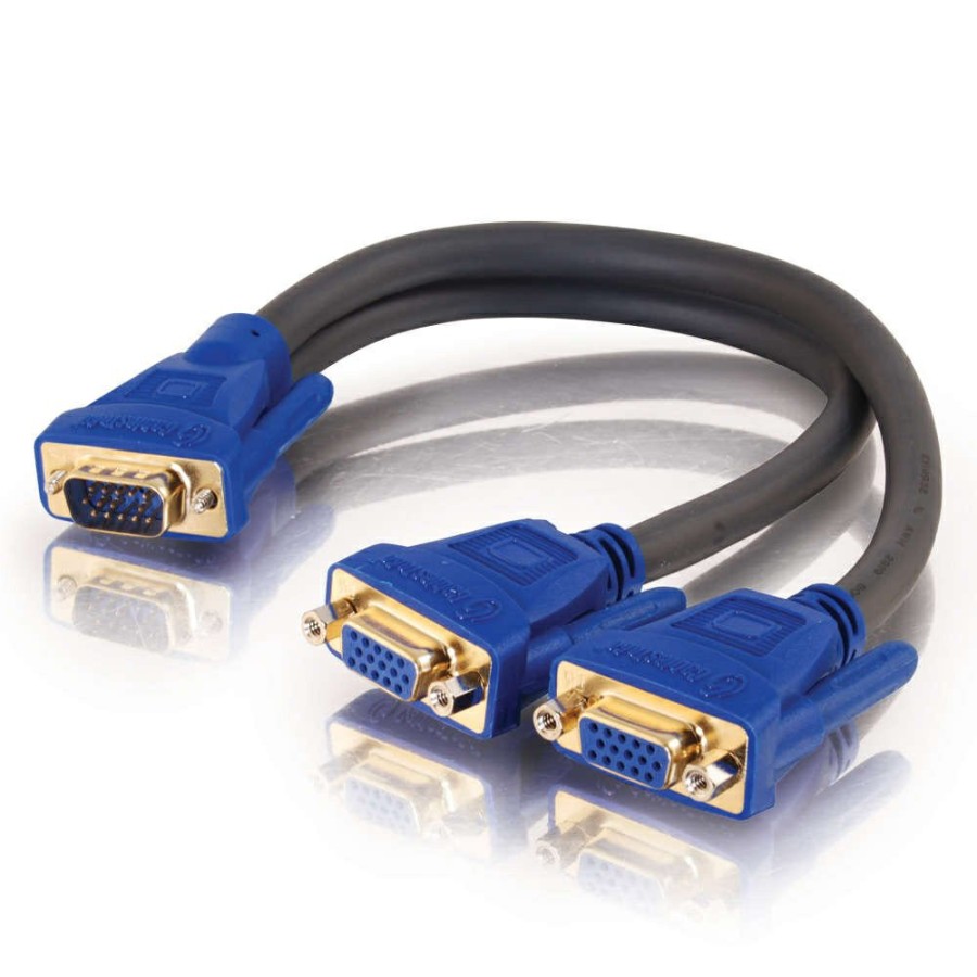 Cables to Go Ultima One Hd15 Male To Two Hd15 Female Sxga Monitor Y-Cable Hot