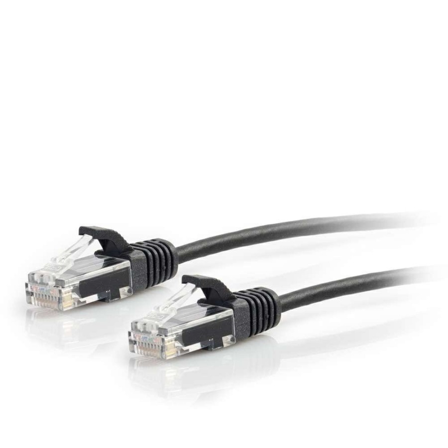 Cables to Go 9Ft (2.7M) Cat6 Snagless Unshielded (Utp) Slim Ethernet Network Patch Cable - Black Wholesale