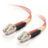 Cables to Go 6.6Ft (2M) Lc-Lc 62.5/125 Om1 Duplex Multimode Fiber Optic Cable (Taa Compliant) - Orange Hot