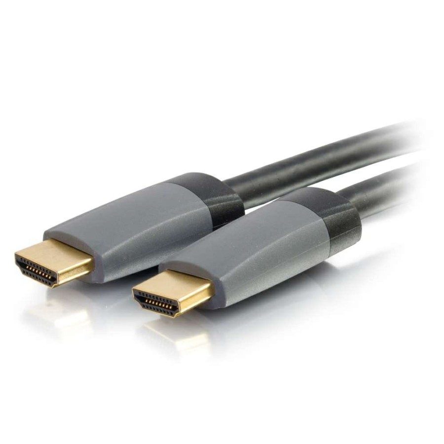 Cables to Go 1.5Ft (0.46M) C2G Plus Series Select High Speed Hdmi® Cable With Ethernet 4K 60Hz - In-Wall Cl2-Rated Hot