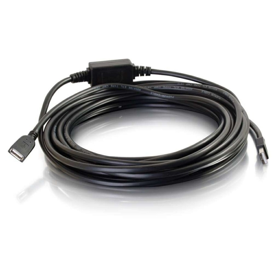 Cables to Go 32Ft (9.8M) Usb A Male To A Female Active Extension Cable - Plenum, Cmp-Rated Hot