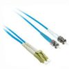 Cables to Go 6.6Ft (2M) Lc-St 50/125 Om2 Duplex Multimode Pvc Fiber Optic Cable - Blue Hot