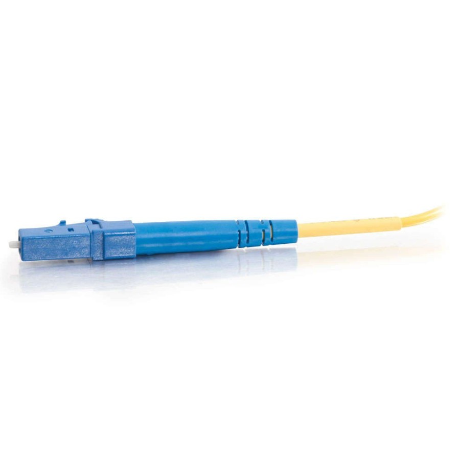 Cables to Go 98.4Ft (30M) Lc-Lc 9/125 Os2 Simplex Single-Mode Fiber Optic Cable (Taa Compliant) - Plenum Cmp-Rated - Yellow Clearance