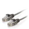 Cables to Go 1Ft (0.3M) Cat6 Snagless Unshielded (Utp) Slim Ethernet Network Patch Cable - Gray Hot