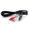 Cables to Go 6Ft (1.8M) One 3.5Mm Stereo Male To Two Rca Stereo Female Y-Cable Clearance