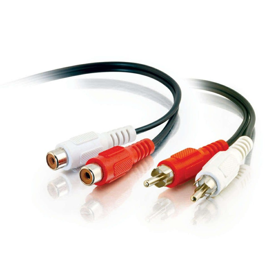 Cables to Go 6Ft (1.8M) Value Series Rca Stereo Audio Extension Cable New