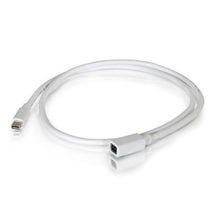 Cables to Go 10Ft (3M) Mini Displayport Extension Cable M/F - White Best