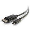 Cables to Go 6Ft (1.8M) Usb-C To Displayport Adapter Cable 4K 30Hz - Black Clearance