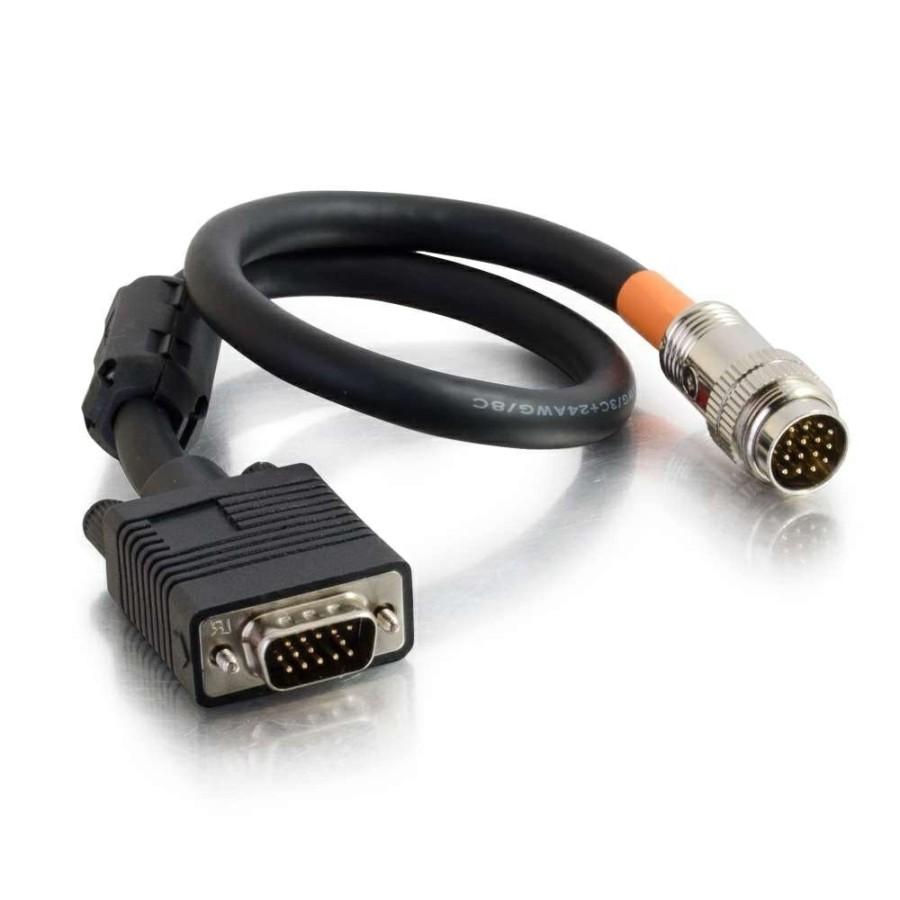 Cables to Go 1.5Ft (0.46M) Rapidrun® Vga (Hd15) Flying Lead New