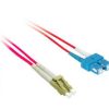 Cables to Go 9.8Ft (3M) Lc-Sc 9/125 Os2 Duplex Single-Mode Pvc Fiber Optic Cable - Red Clearance