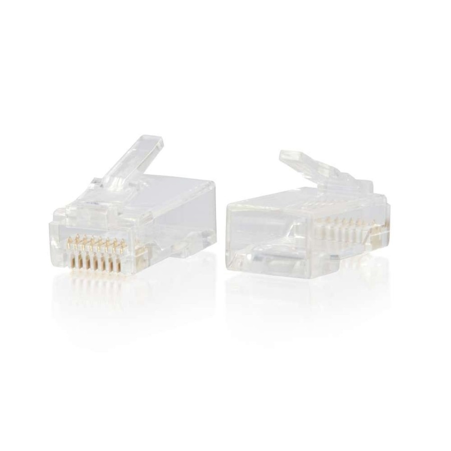 Cables to Go Rj45 Cat6 Modular Plug For Round Solid/Stranded Cable Multipack (Taa Compliant) (100-Pack) Wholesale