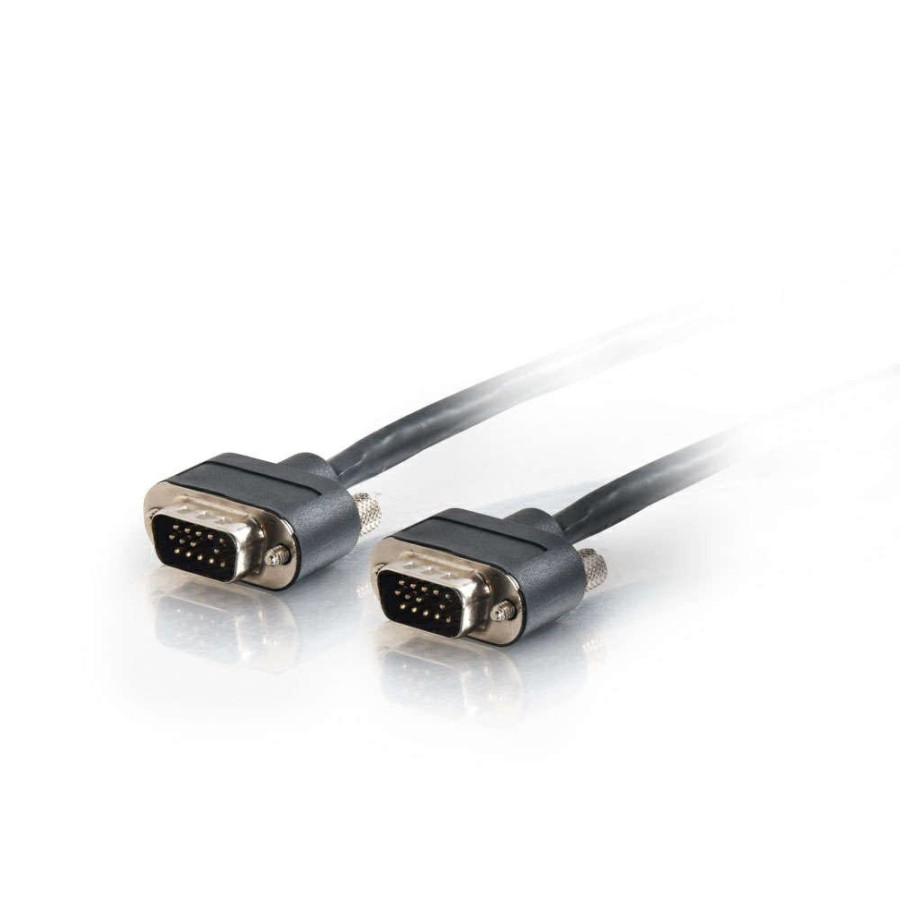 Cables to Go 15Ft (4.6M) Vga Monitor/Projector Cable With Rounded Low Profile Connectors M/M - Plenum Cmp-Rated Wholesale